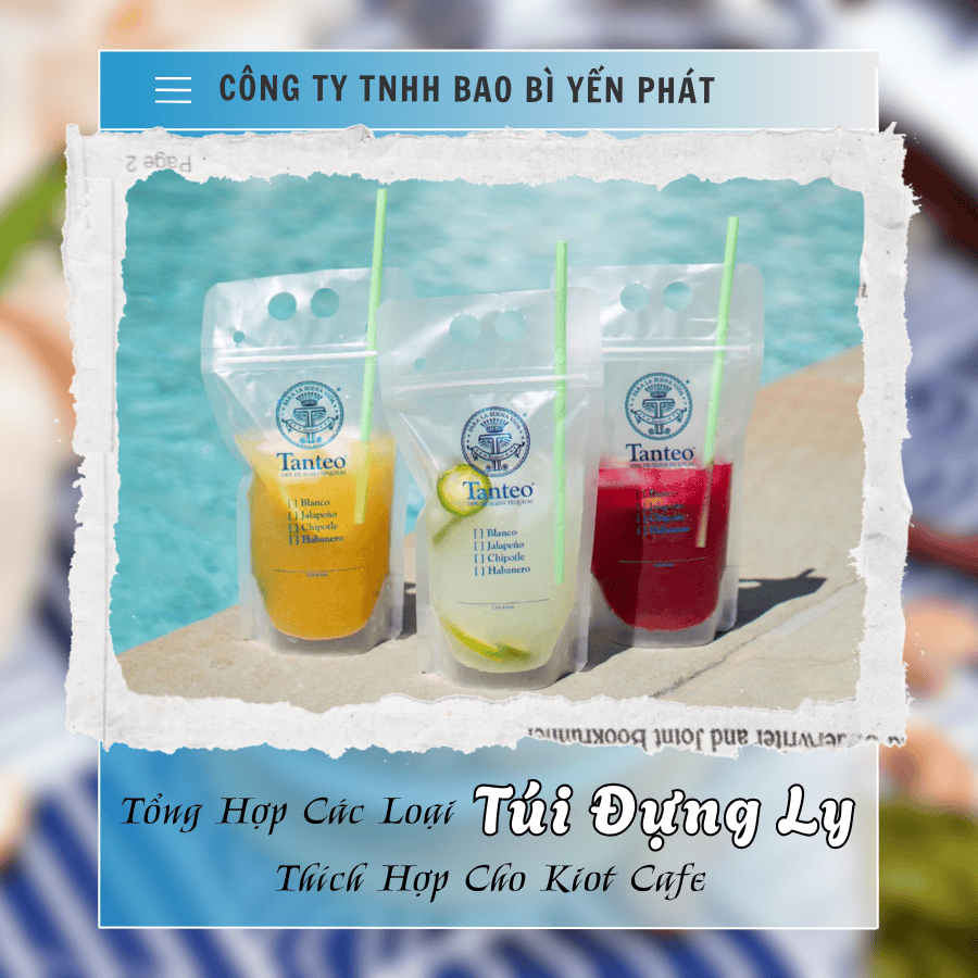 Tổng hợp các loại túi đựng ly thích hợp cho kiot cafe