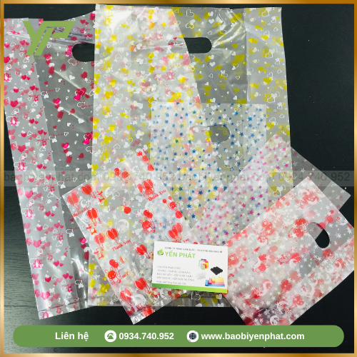 Túi xoài PP in đa dạng kích thước