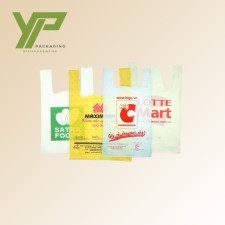 Self-destructing supermarket bag model