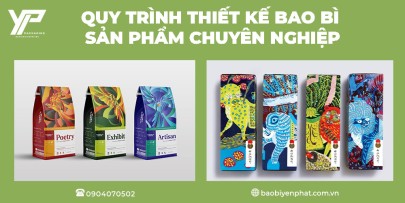 QUY TRÌNH THIẾT KẾ BAO BÌ SẢN PHẨM CHUYÊN NGHIỆP