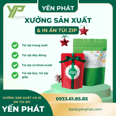 Bao Bì Yến Phát - Xưởng Sản xuất và In ấn Túi zip