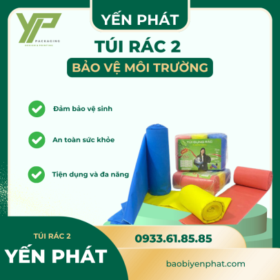 Túi rác - Giải pháp bảo vệ môi trường tại Bao Bì Yến Phát