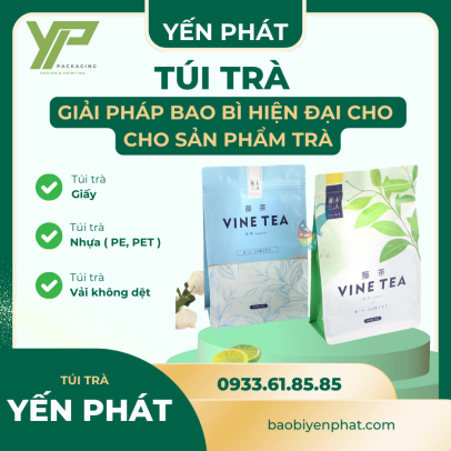 Túi Trà - Giải Pháp Bao Bì Hiện Đại Cho Sản Phẩm Trà