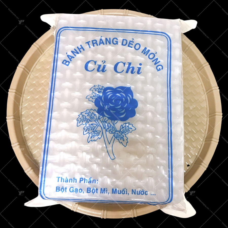 Bao bì bánh tráng dạng in lụa
