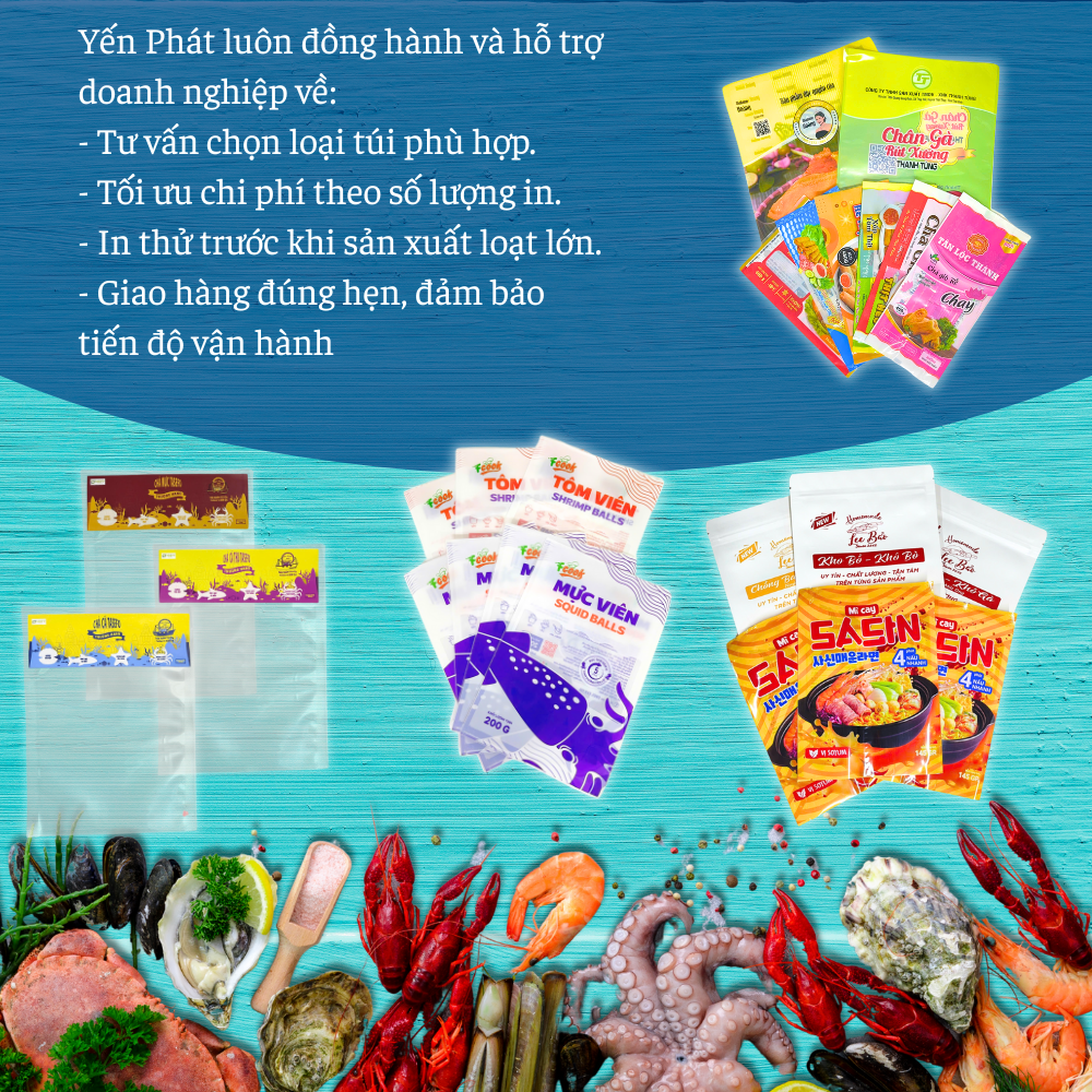 Yến Phát mang đến giải pháp in ấn bao bì toàn diện