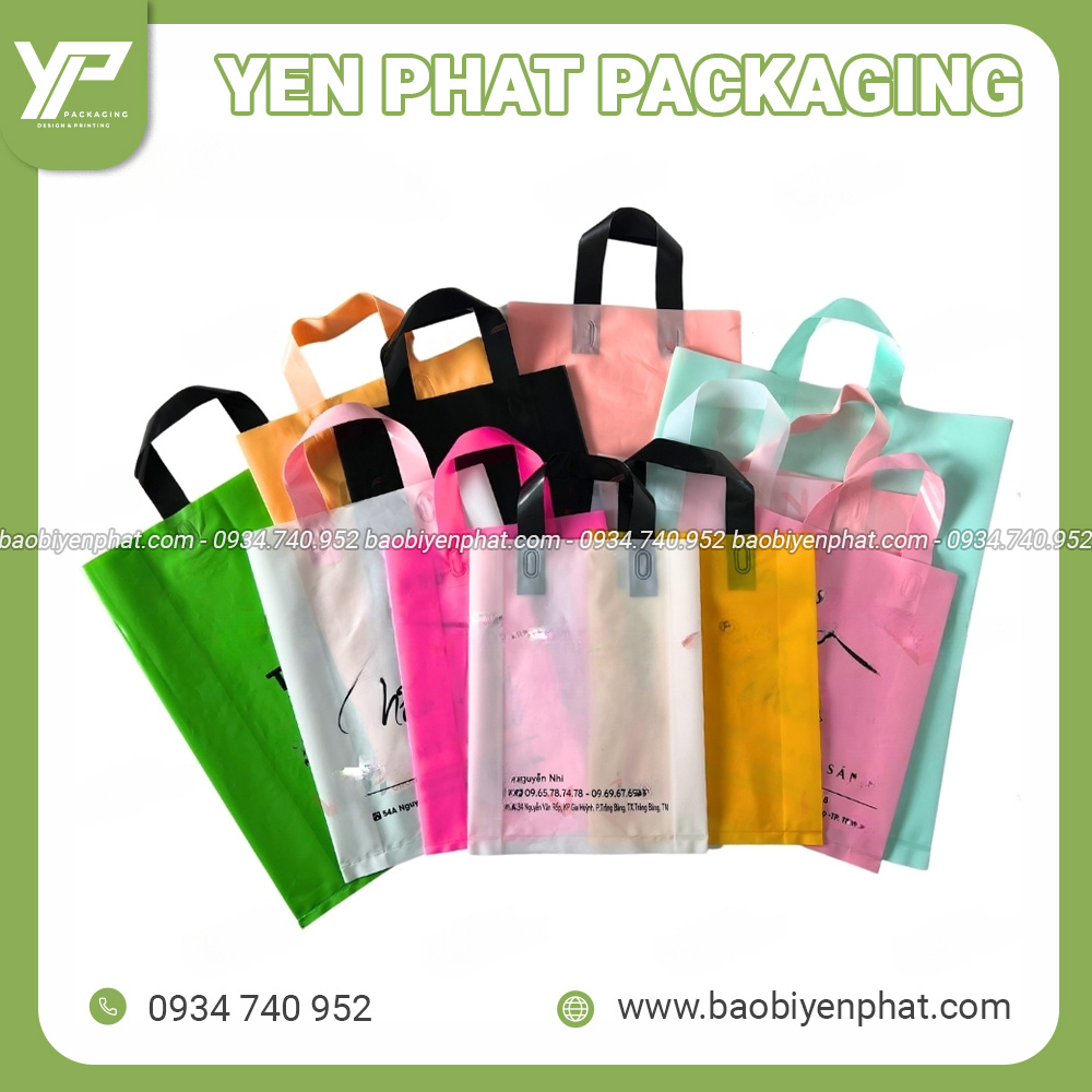 Yến Phát cung cấp túi xoài ép quai nhiều màu