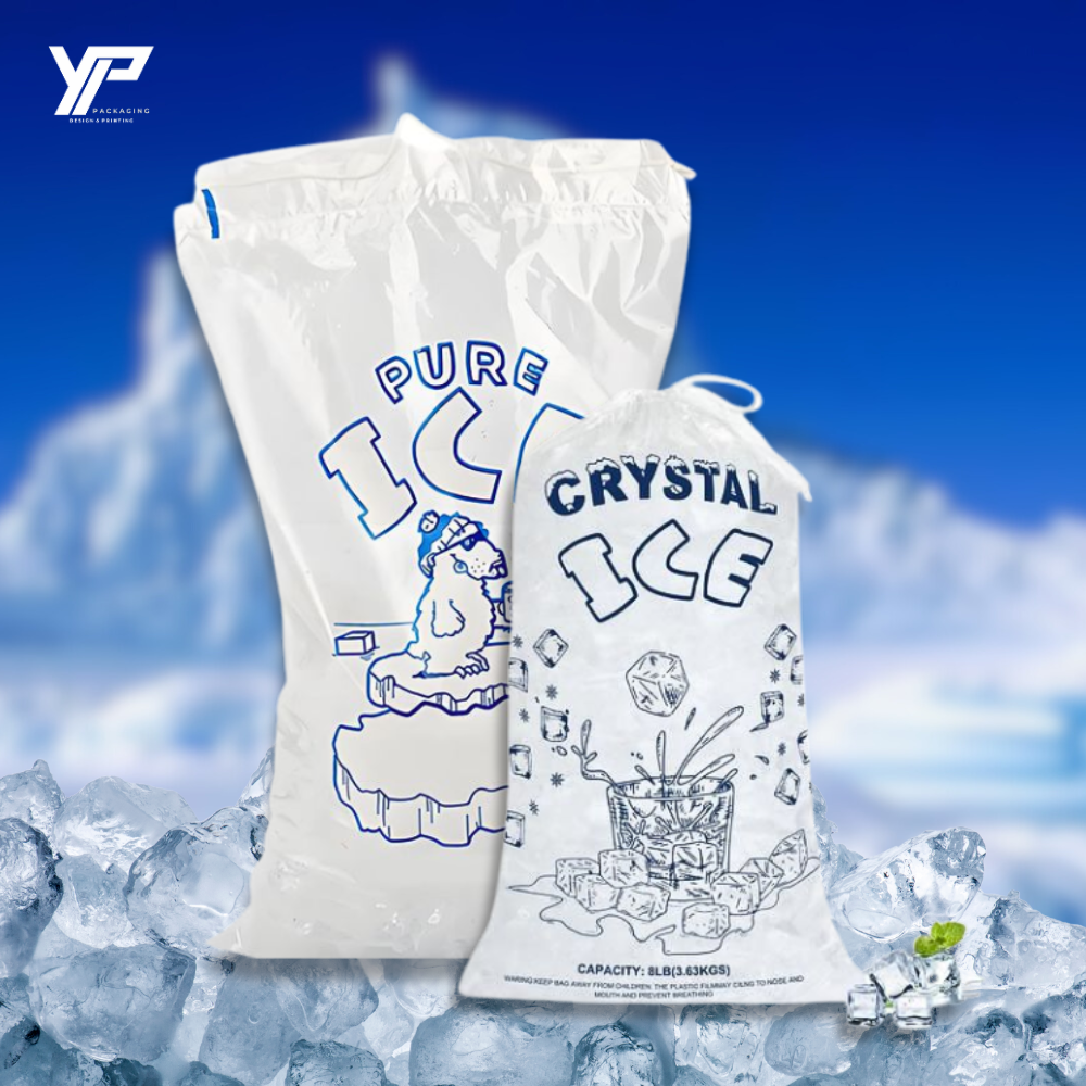Túi đựng nước đá có dây rút