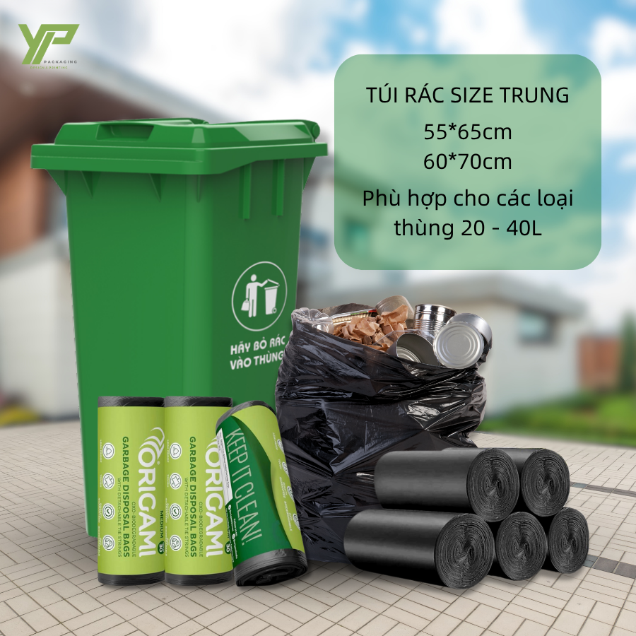 Túi đựng rác size trung