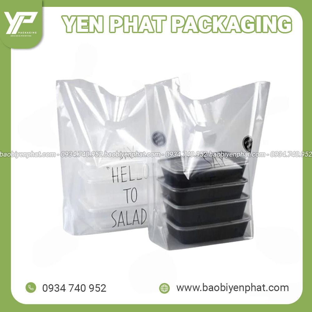 Túi hột xoài trong suốt