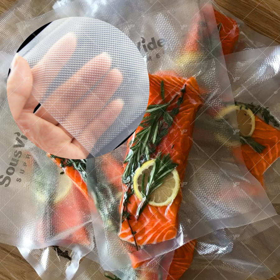 Túi hút chân không nhám 2 mặt