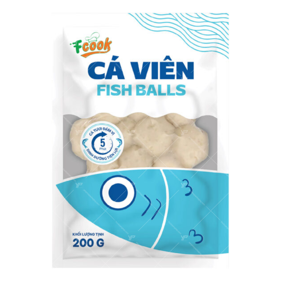 Bao bì thực phẩm đông lạnh do Yến Phát sản xuất