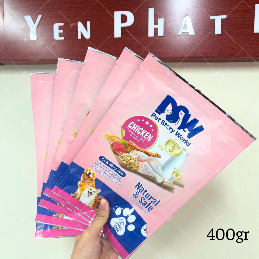 Xưởng in Yến Phát cung cấp bao bì thức ăn chó mèo