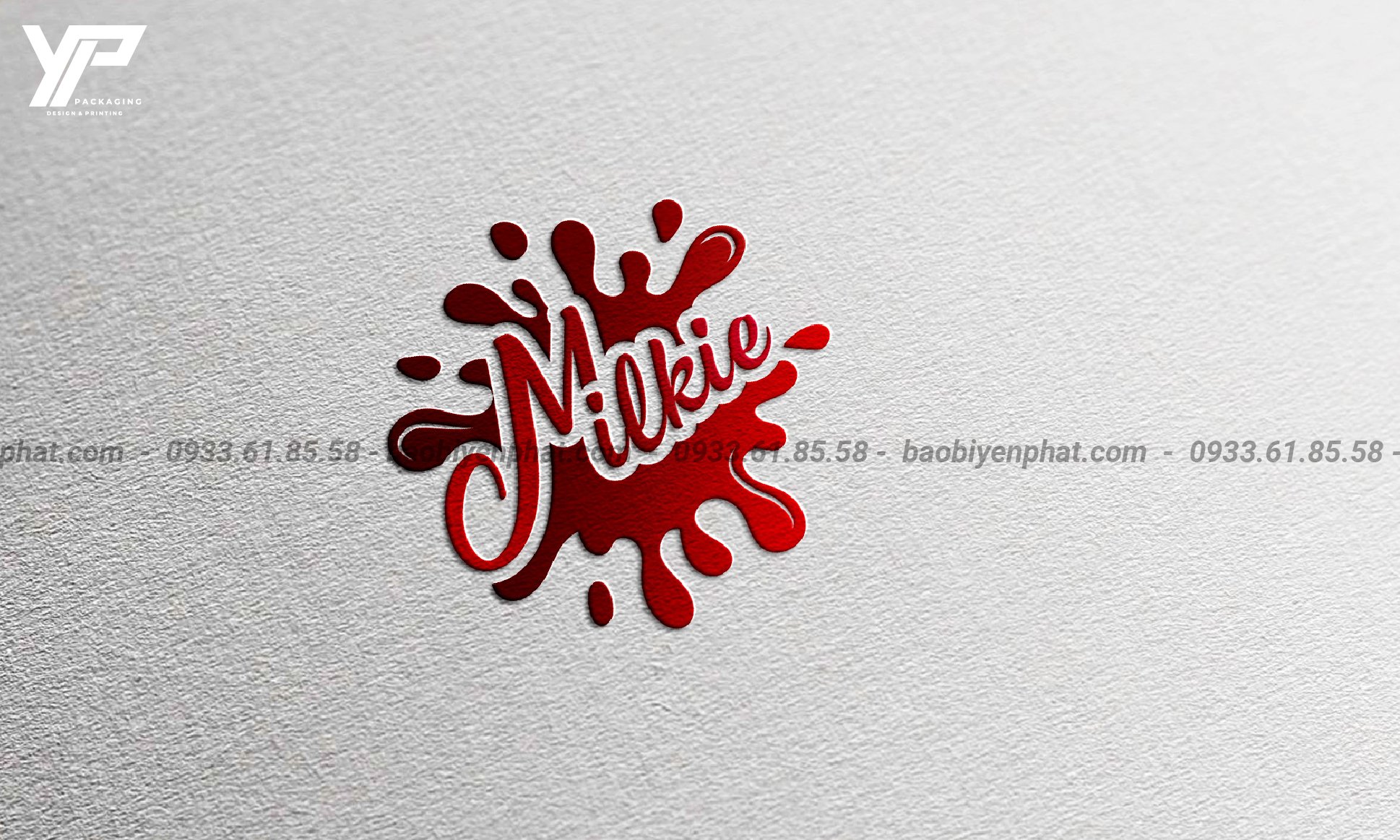 Thiết kế bao bì sản phẩm thương hiệu Milkie - designed by Yen Phat Packaging 2