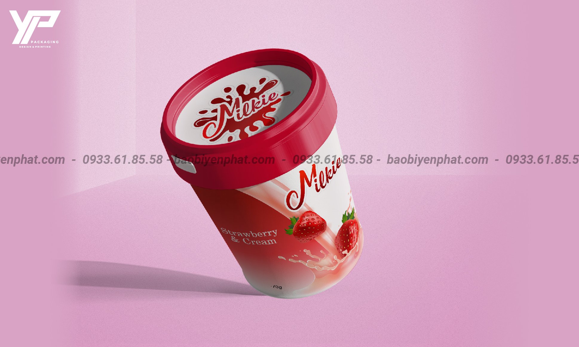 Thiết kế bao bì sản phẩm thương hiệu Milkie - designed by Yen Phat Packaging 3