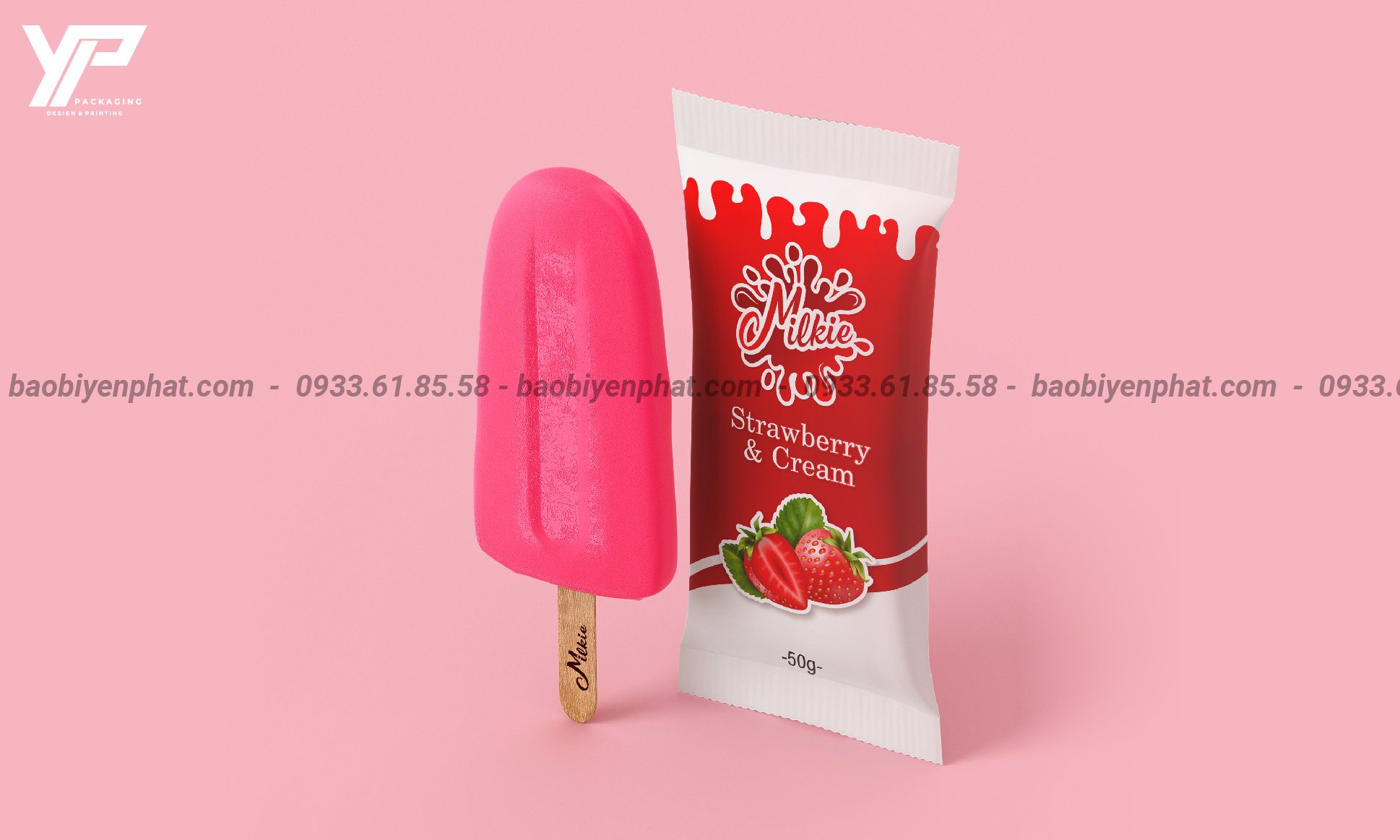 Thiết kế bao bì sản phẩm thương hiệu Milkie - designed by Yen Phat Packaging 5