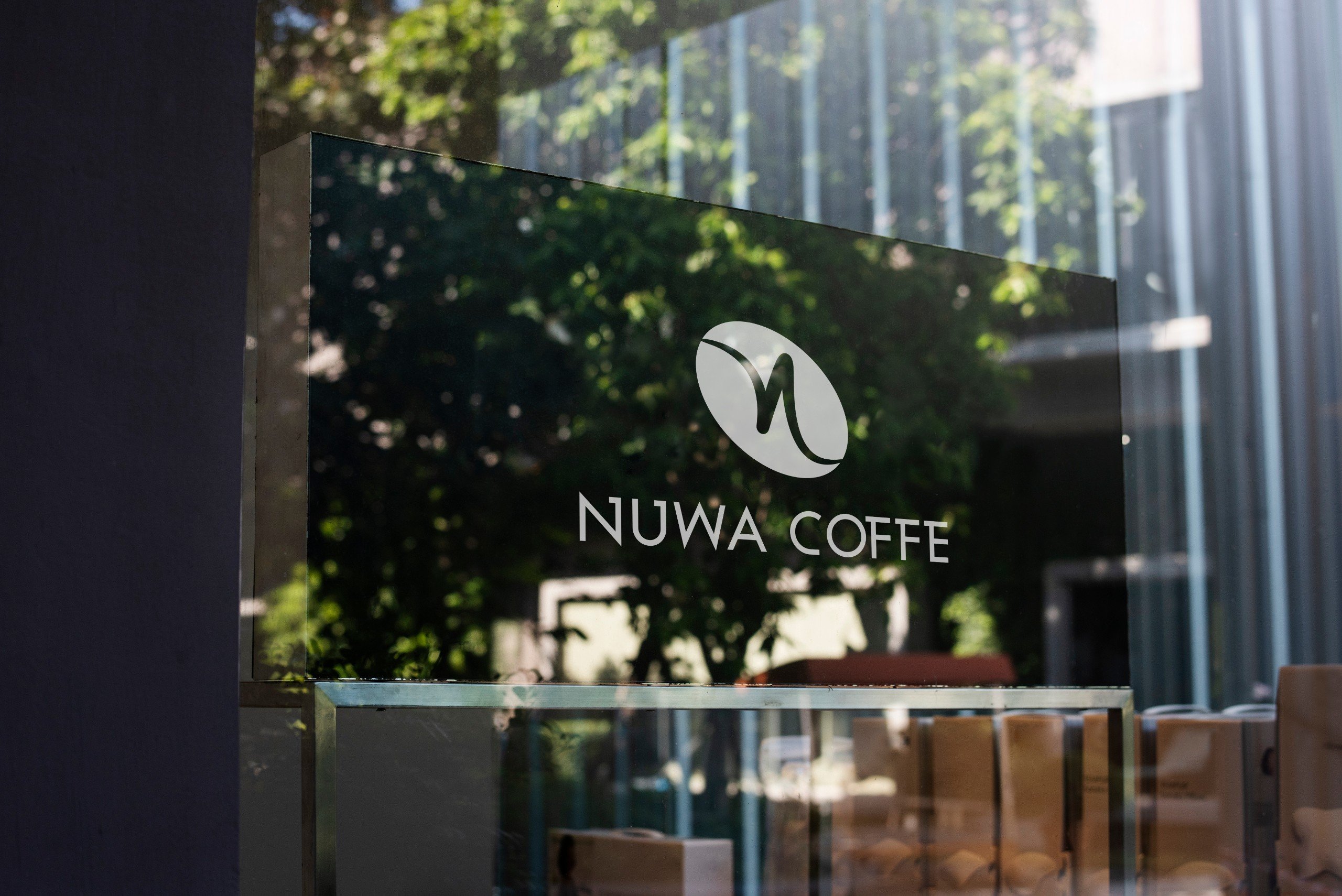 FULL SET OF NUWA COFFEE PACKAGING BRAND IDENTITY