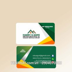 Alternative view of Name cards
